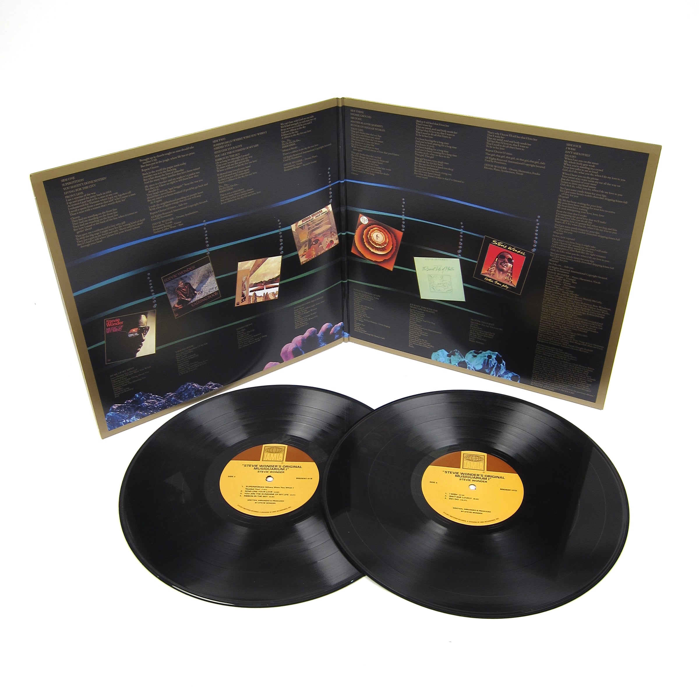 Stevie Wonder: The Original Musiquarium Vinyl 2LP — TurntableLab.com