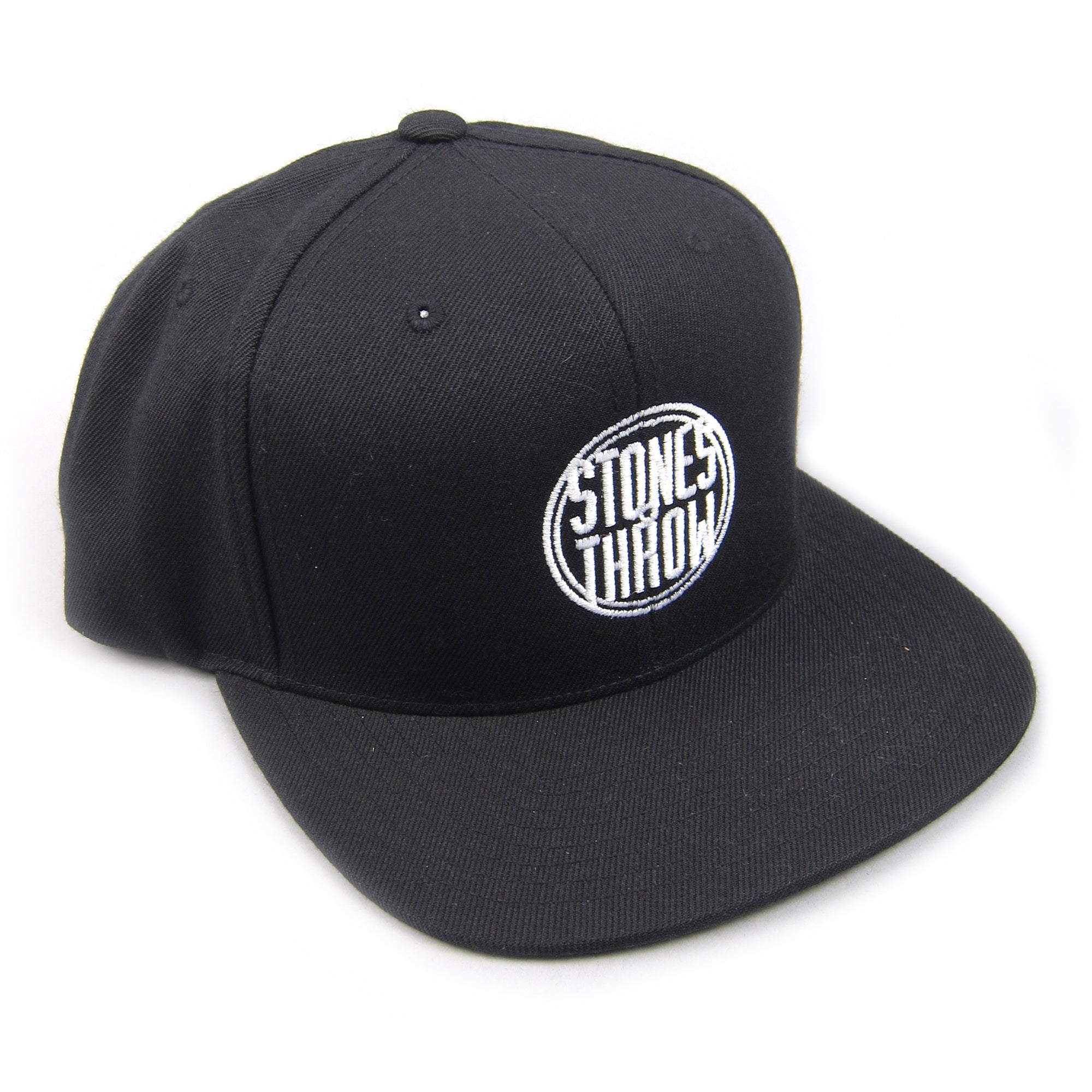 Stones Throw: Logo Snapback - Black — TurntableLab.com