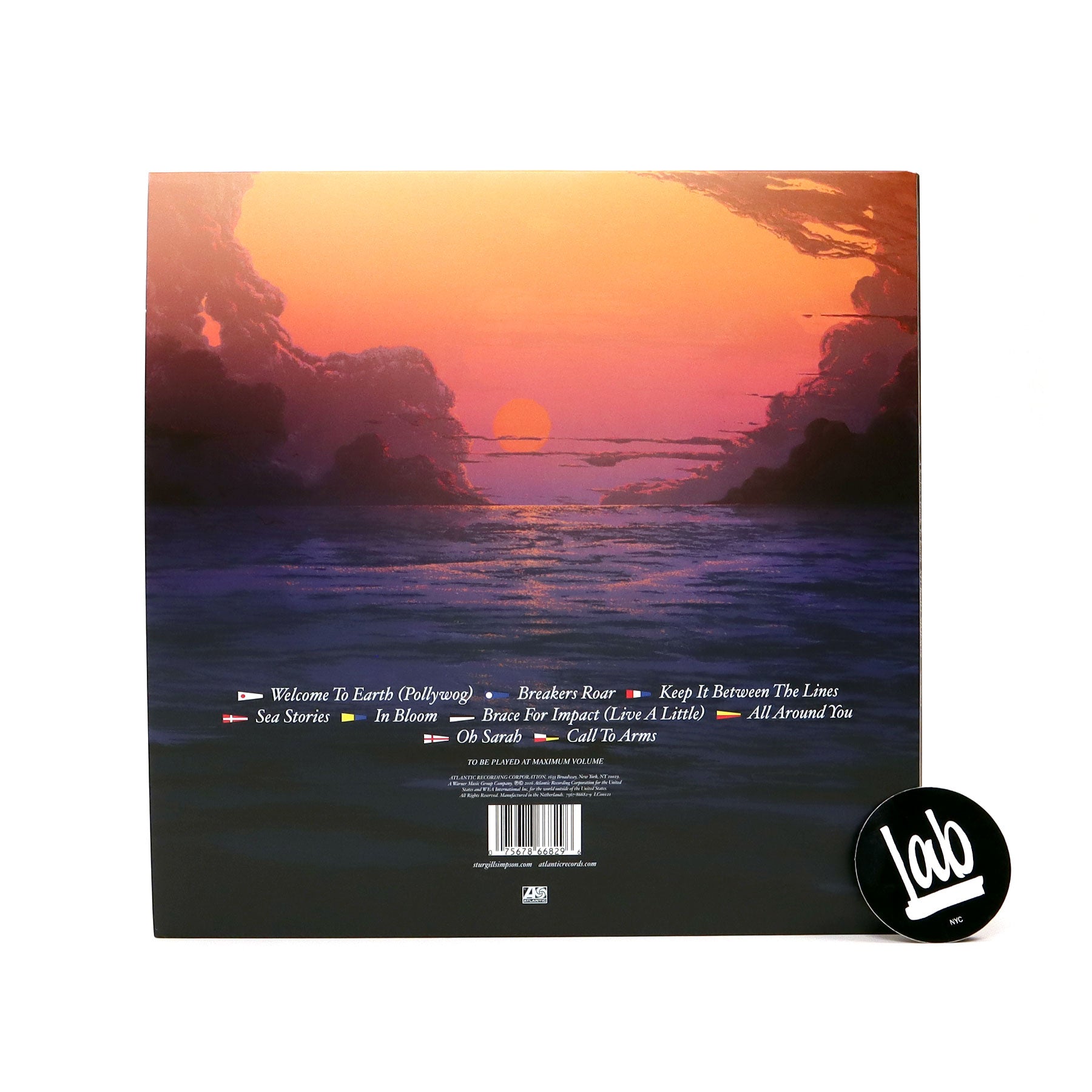 Sturgill Simpson A Sailors Guide To Earth 180g Vinyl Lp —