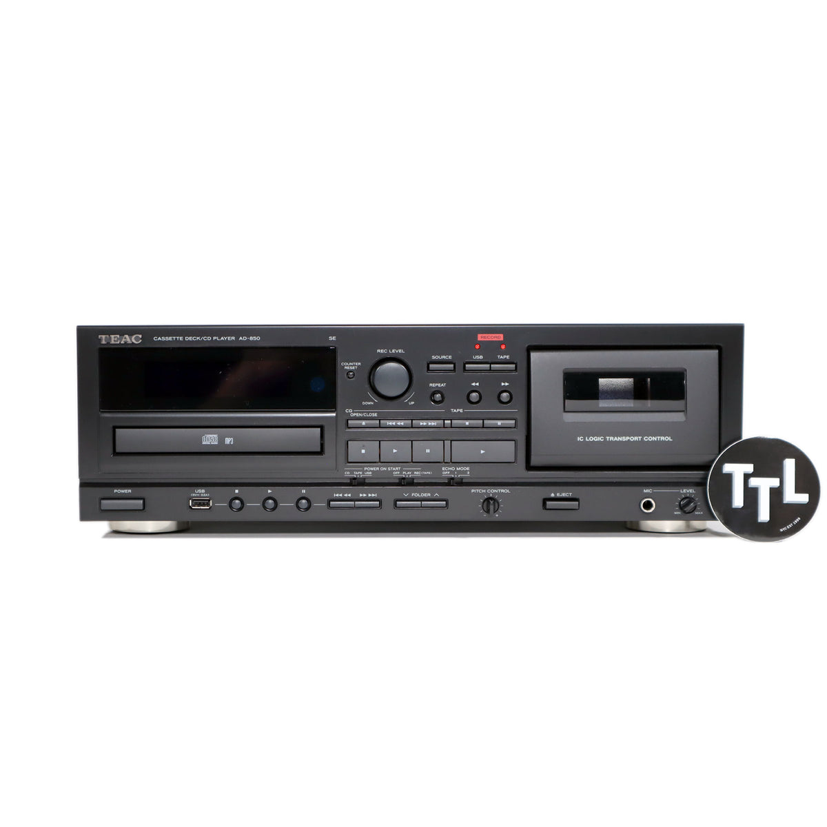 Teac: AD-850 Cassette Player / CD Player / USB Recorder 