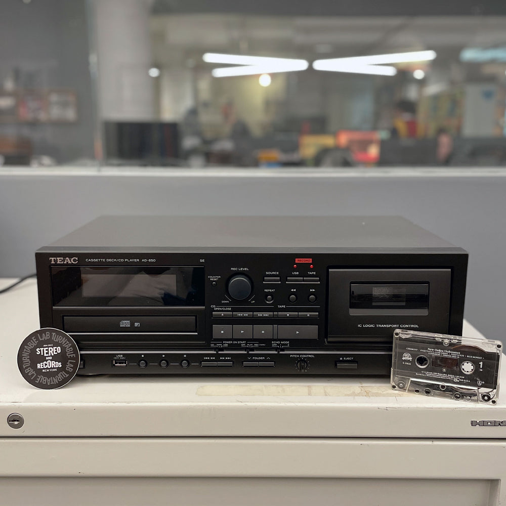 Cassette CD AD-850 Player / / — Teac: (AD850SEB) Player USB Recorder