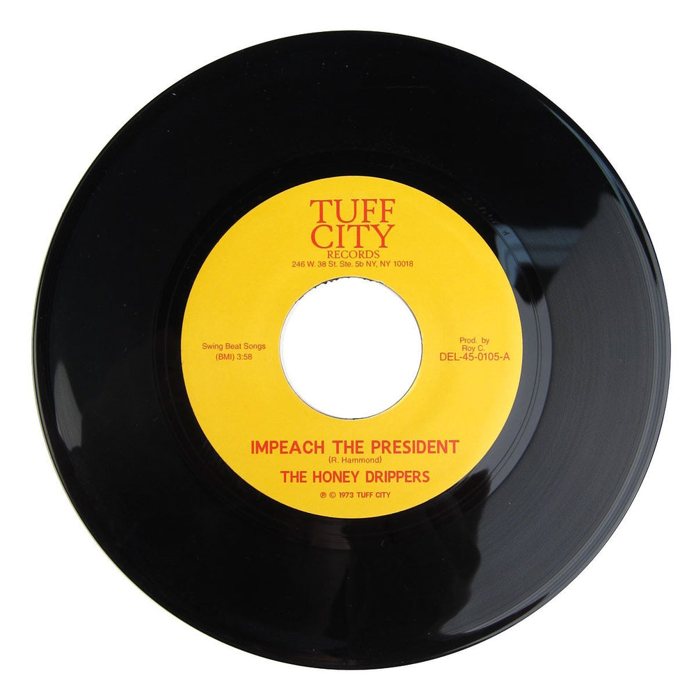 The Honey Drippers: Impeach The President Vinyl 7"