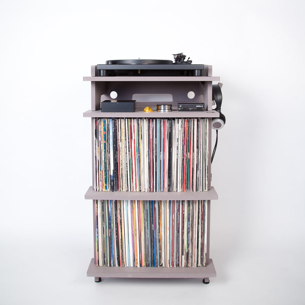 Line Phono: Turntable Stand + Vinyl Storage, Made In the USA