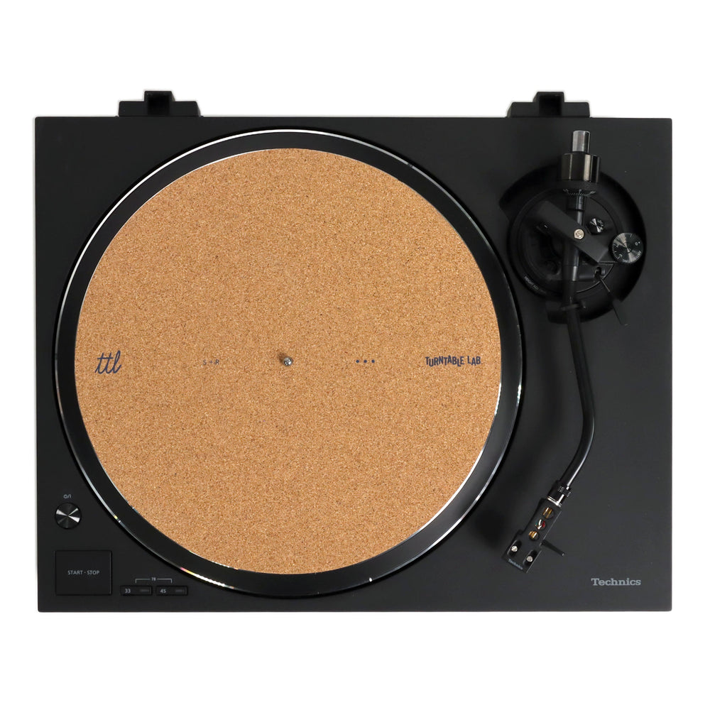 Turntable Lab: Cork Record Mat + Record Weight Bundle —