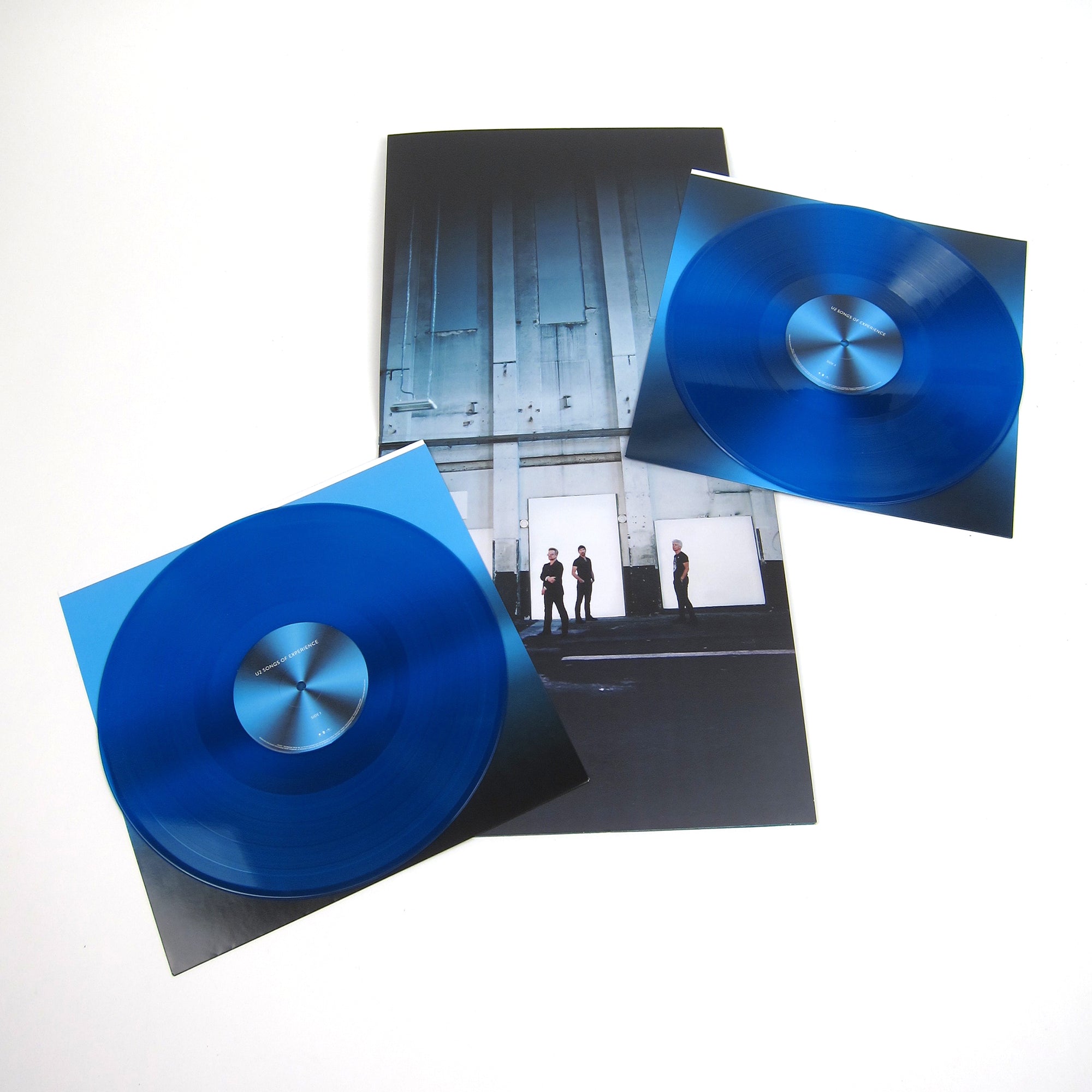 U2: Songs Of Experience (180g, Cyan Blue Translucent Vinyl) Vinyl 2LP ...