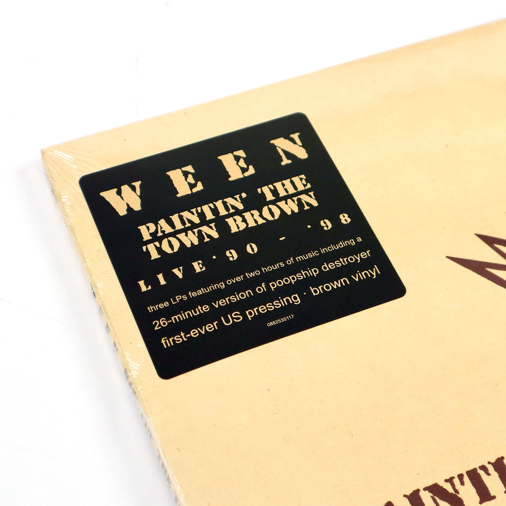 WEEN - 🟫 First vinyl pressing of Paintin' The Town Brown