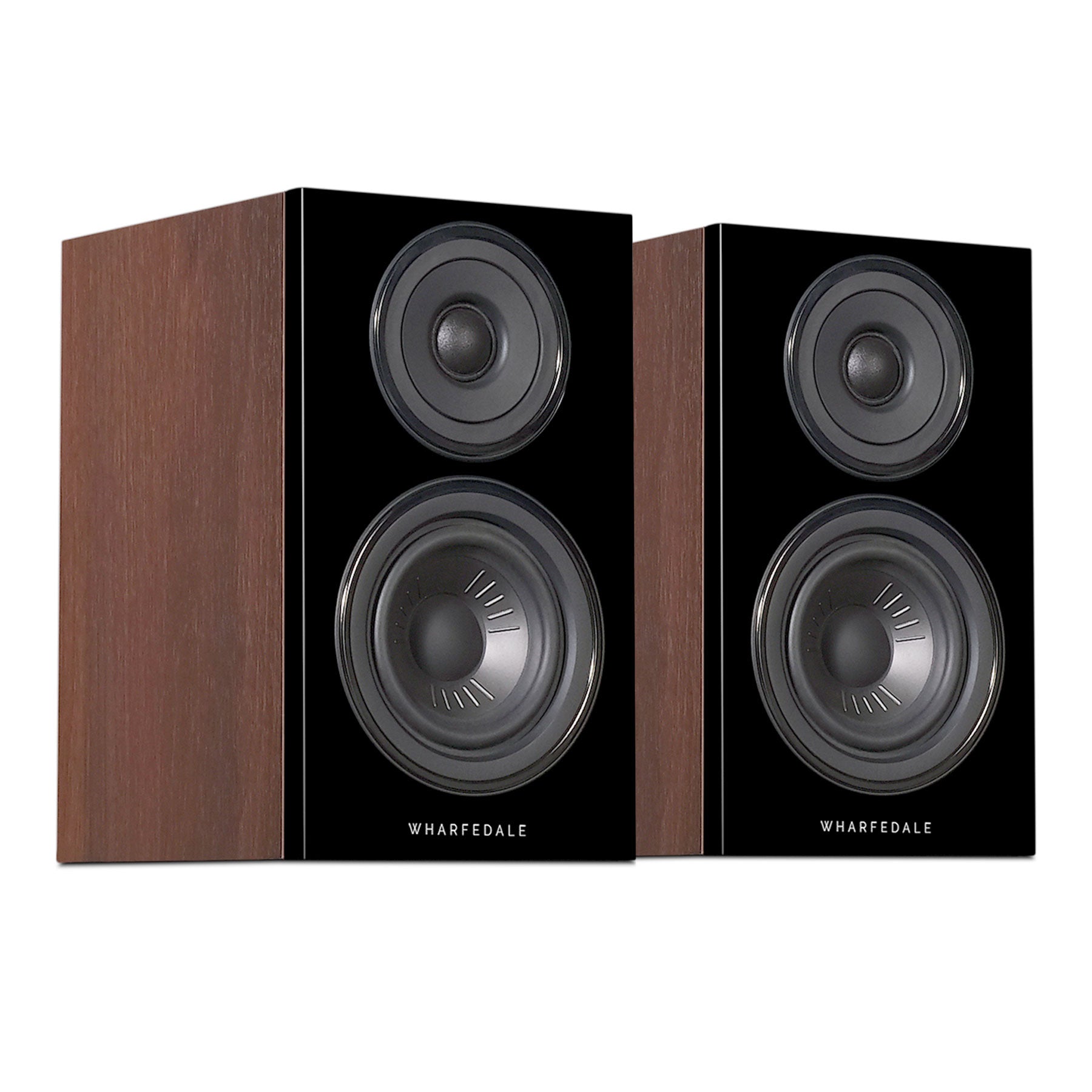 Wharfedale: Diamond 12.1 Bookshelf Speakers (Pair) - Walnut Pearl ...