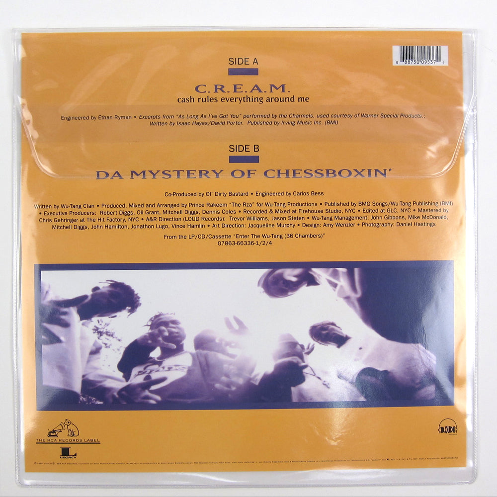 Wu-Tang Clan C.R.E.A.M. Da Mystery of Chessboxin 12” maxi single