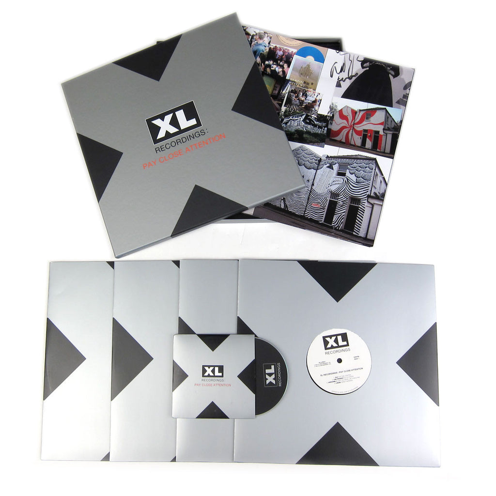 XL Recordings: Pay Close Attention Vinyl 4LP Boxset