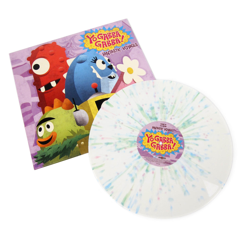 Yo Gabba Gabba: Fantastic Voyages (White Splatter Colored Vinyl) Vinyl —